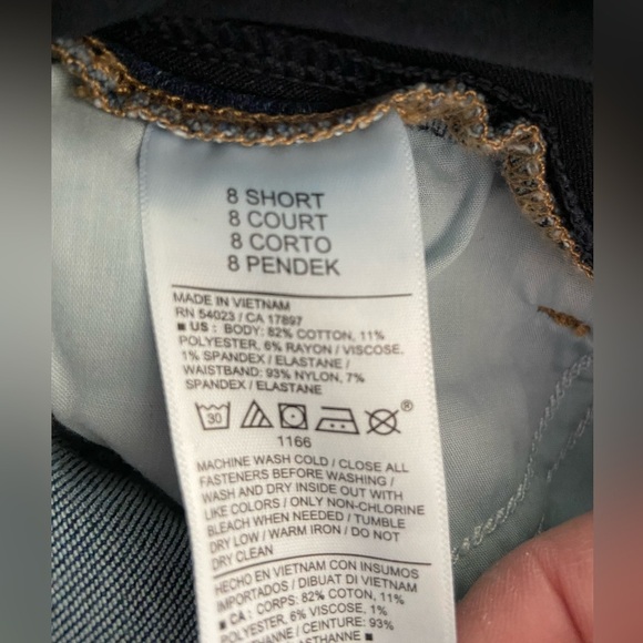 Old Navy Maternity Rock Star Super Skinny Jeans Sz 8 Short - Picture 8 of 11